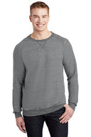 JERZEES® Snow Heather French Terry Raglan Crew