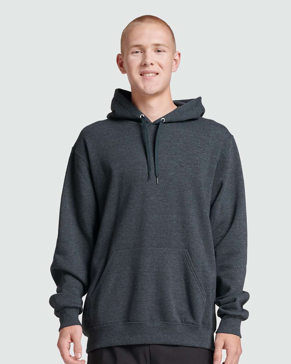 JERZEES Eco® Premium Blend Ring-Spun Hooded Long Sleeve Sweatshirt