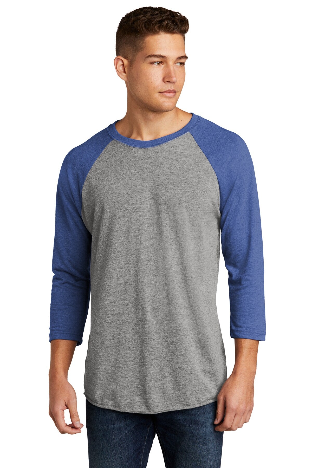 Next Level® Triblend Crewneck Three-Quarter Raglan T-Shirt
