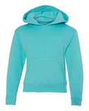 JERZEES® Hooded Turtle Neck Long Sleeve Sweatshirt For Youth