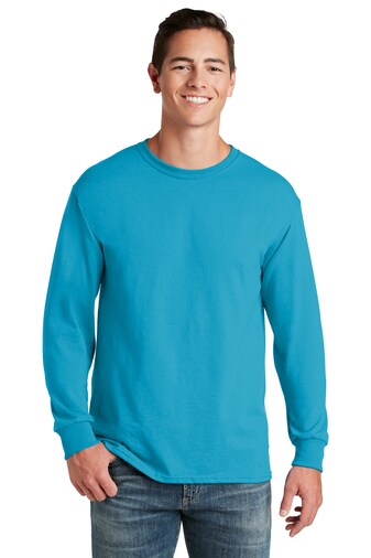 JERZEES® Dri-Power Crewneck Long Sleeve T-Shirt
