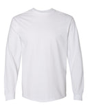 Camiseta de manga larga con cuello redondo Gildan Hammer - Algodón pesado