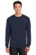 Camiseta de manga larga con cuello redondo Gildan DryBlend | Camiseta que absorbe la humedad