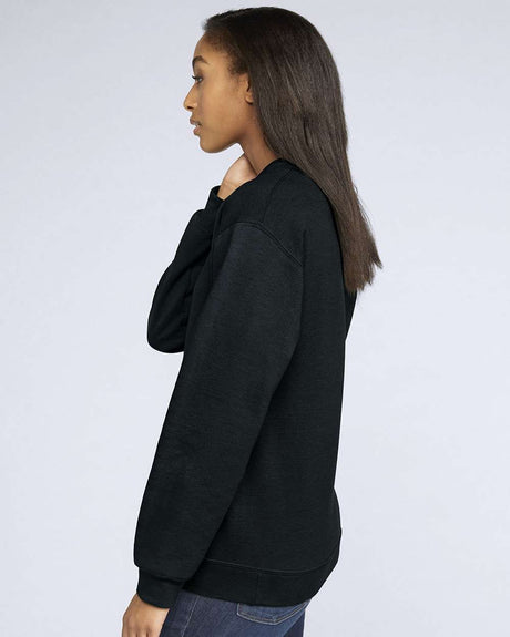 Gildan Softstyle Midweight Crewneck Long Sleeve Sweatshirt