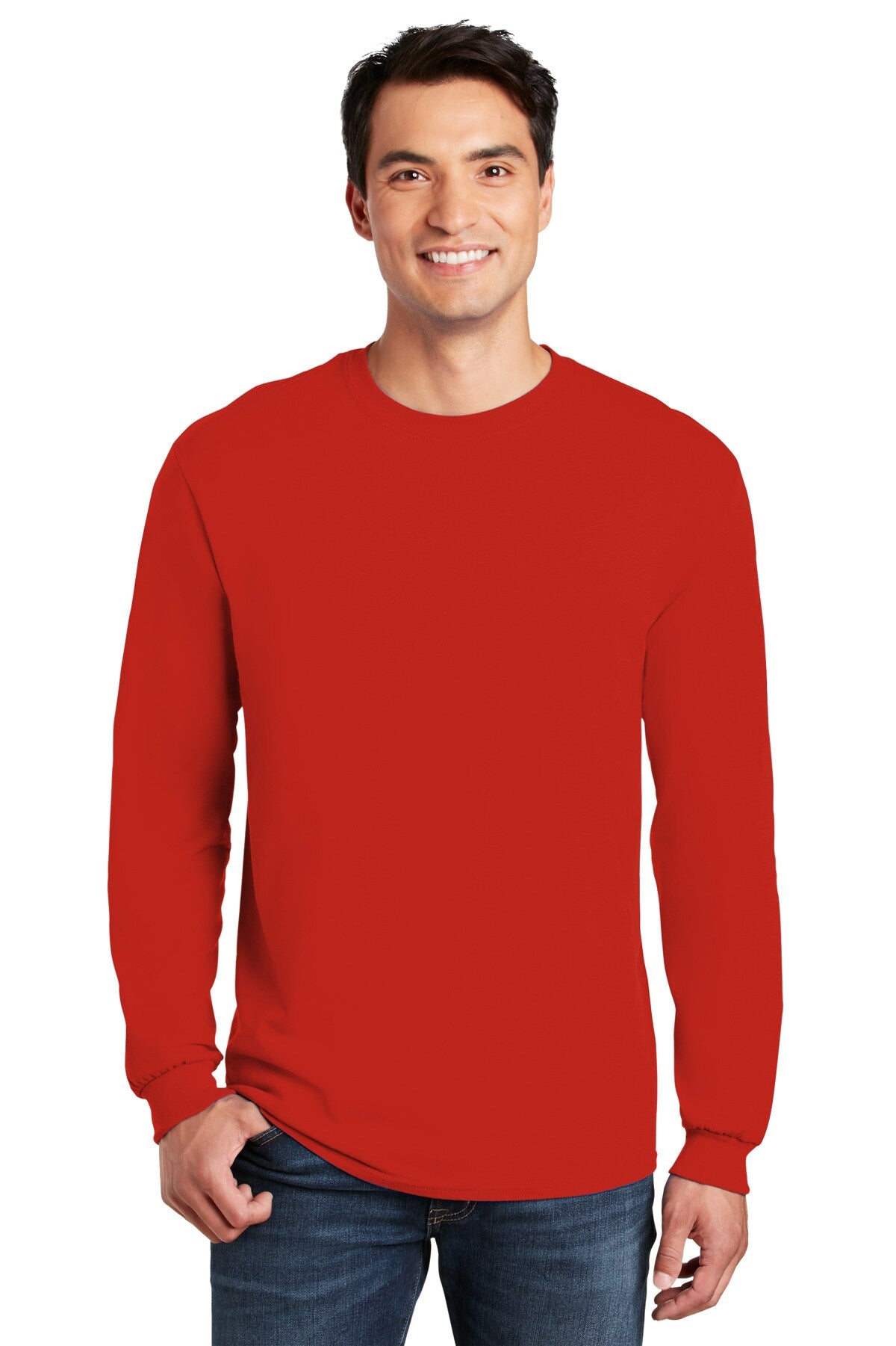 Gildan® Heavy Cotton Long Sleeve Crewneck T-Shirt