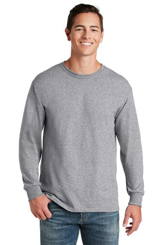 JERZEES® Dri-Power Long Sleeve Crewneck 50/50 T-Shirt