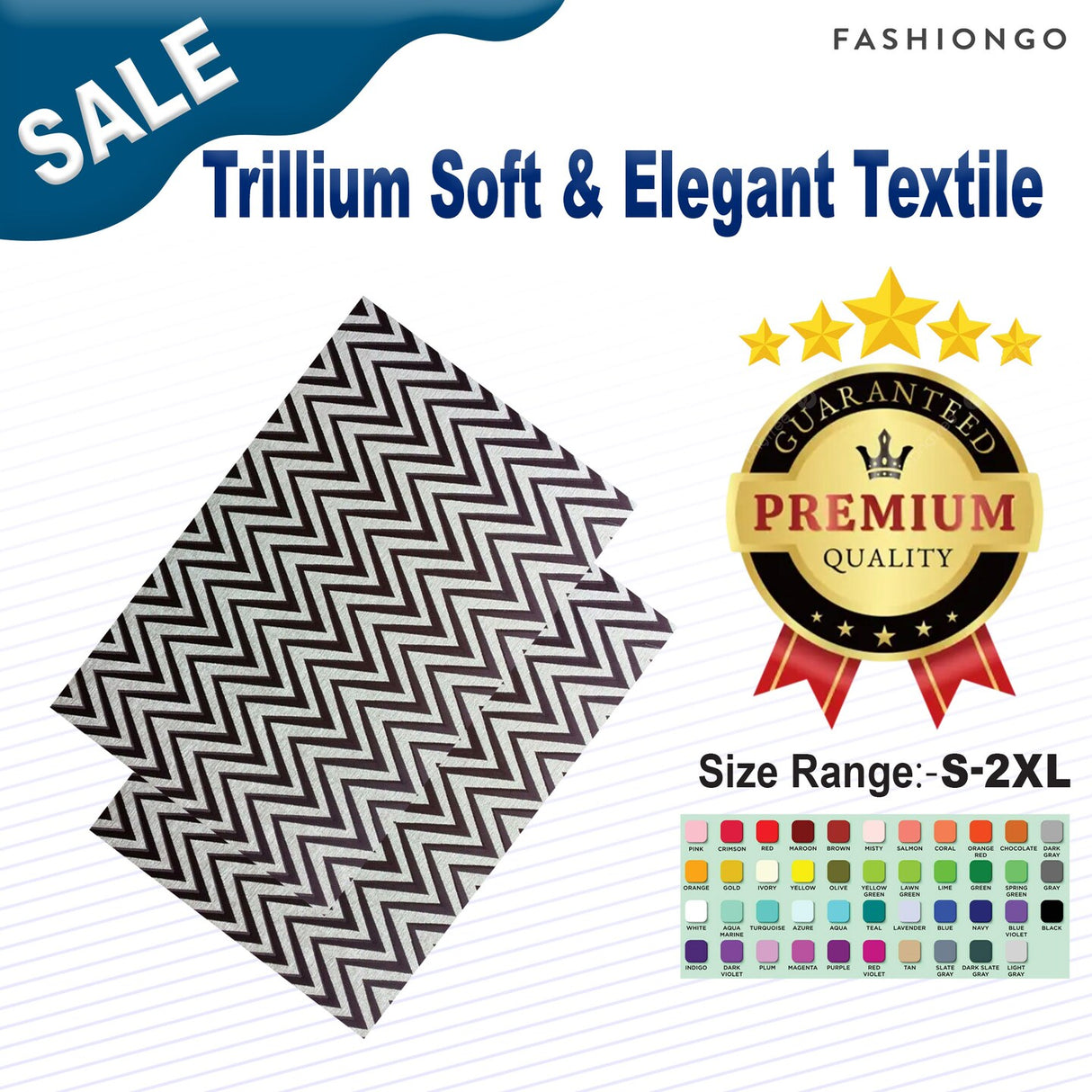 1 Yard Trillium Soft & Elegant Textile