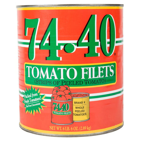 Stanislaus #10 Can 74-40 Tomato Filets - 6/Case