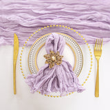Cloth Dinner Napkin Sample 20x20 Premium Gauze Cheesecloth Lavender