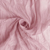 Gauze Cheesecloth Table Runner 10 ft x 38 in Mauve