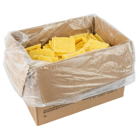 Echo Lake Foods 1.5 oz. Fully Cooked Square Scrambled Egg Patty - 180/Case