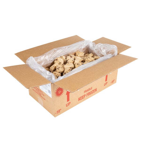 David's Cookies Gourmet Oatmeal Raisin Cookie Dough 1.5 oz. - 213/Case