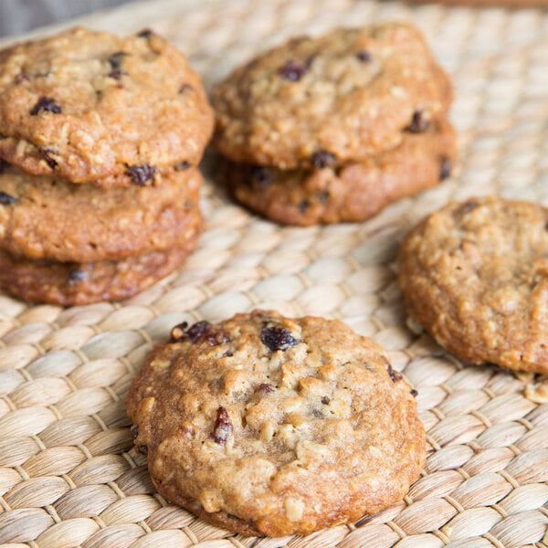 David's Cookies Gourmet Oatmeal Raisin Cookie Dough 1.5 oz. - 213/Case