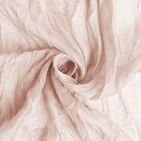 Cheesecloth Dinner Napkin 20x20 Blush Pink/Rose Gold