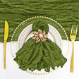 Gauze Cheesecloth Napkins 20x20 Moss Green/Olive Green