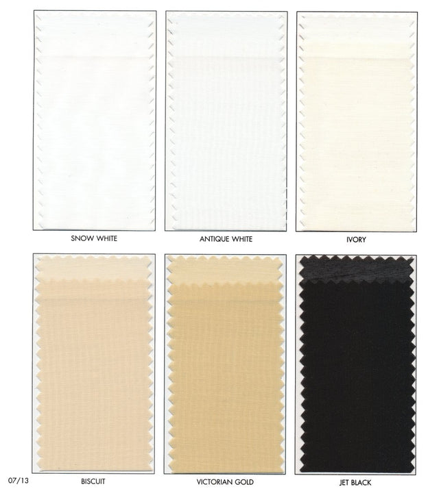 Batiste Polyester Fabric - Antique White, 118" Wide (1 Yard)