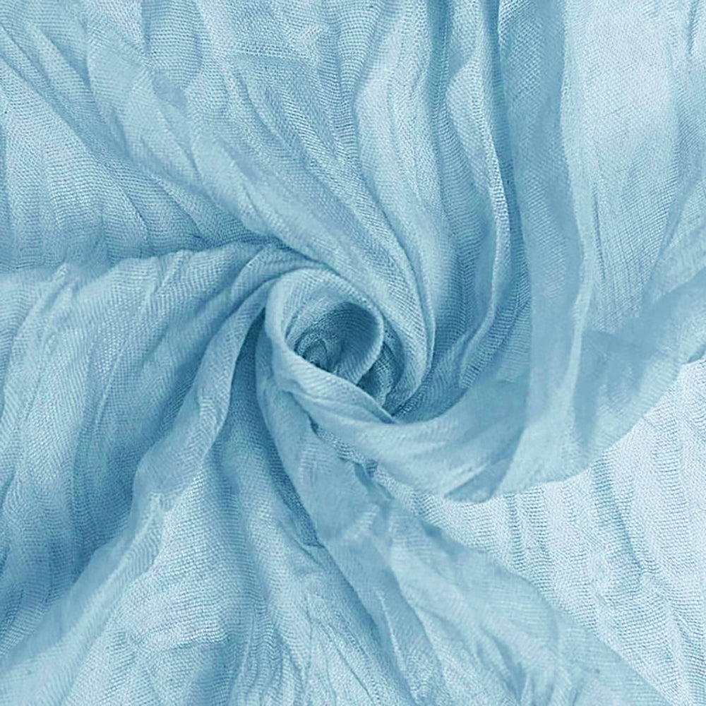 Gauze Cheesecloth Dinner Napkins 20x20 Baby Blue
