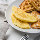 Echo Lake Foods 6" Fully Cooked Plain Egg Omelette - 84/Case