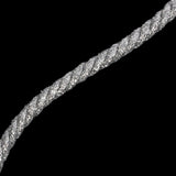 Silver Metallic Cord