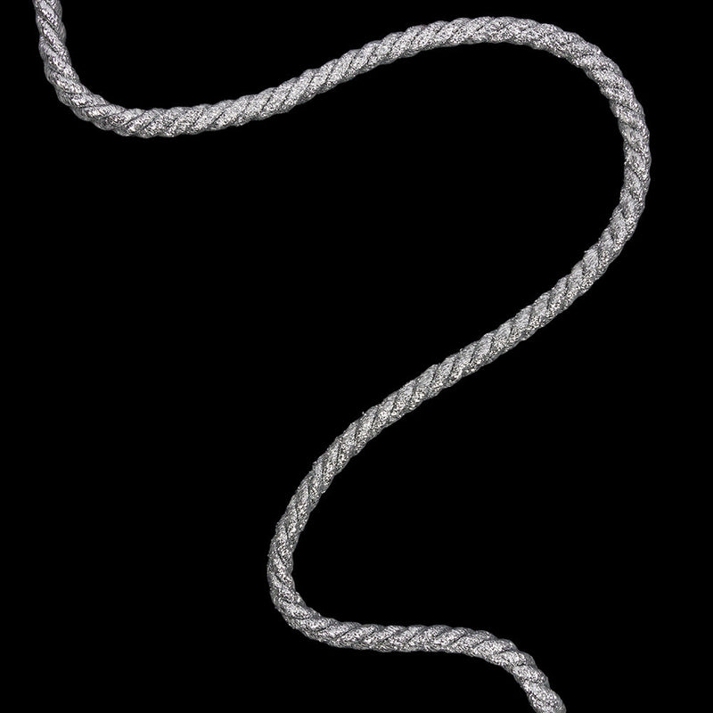 Silver Metallic Cord
