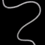 Silver Metallic Cord