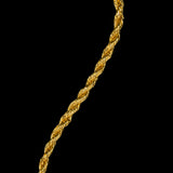 1/8" Gold Metallic Cord