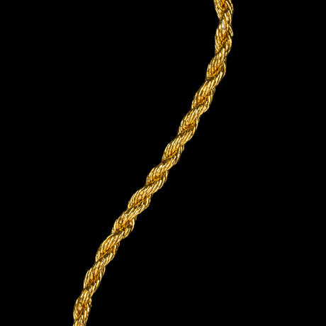 1/8" Gold Metallic Cord