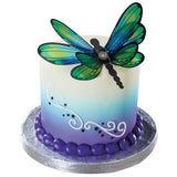 Dragonfly and Butterfly Polly Layon cake toppers - 4 Per Order