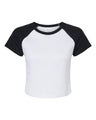 BELLA + CANVAS® Women's Micro Rib Raglan Short sleeve Tee