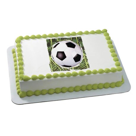 All Star Sports Variety Football, Soccer, Basketball, and Baseball Edible Image PhotoCake