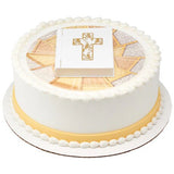 Religious Bible and Cross Pendant Cake Kit