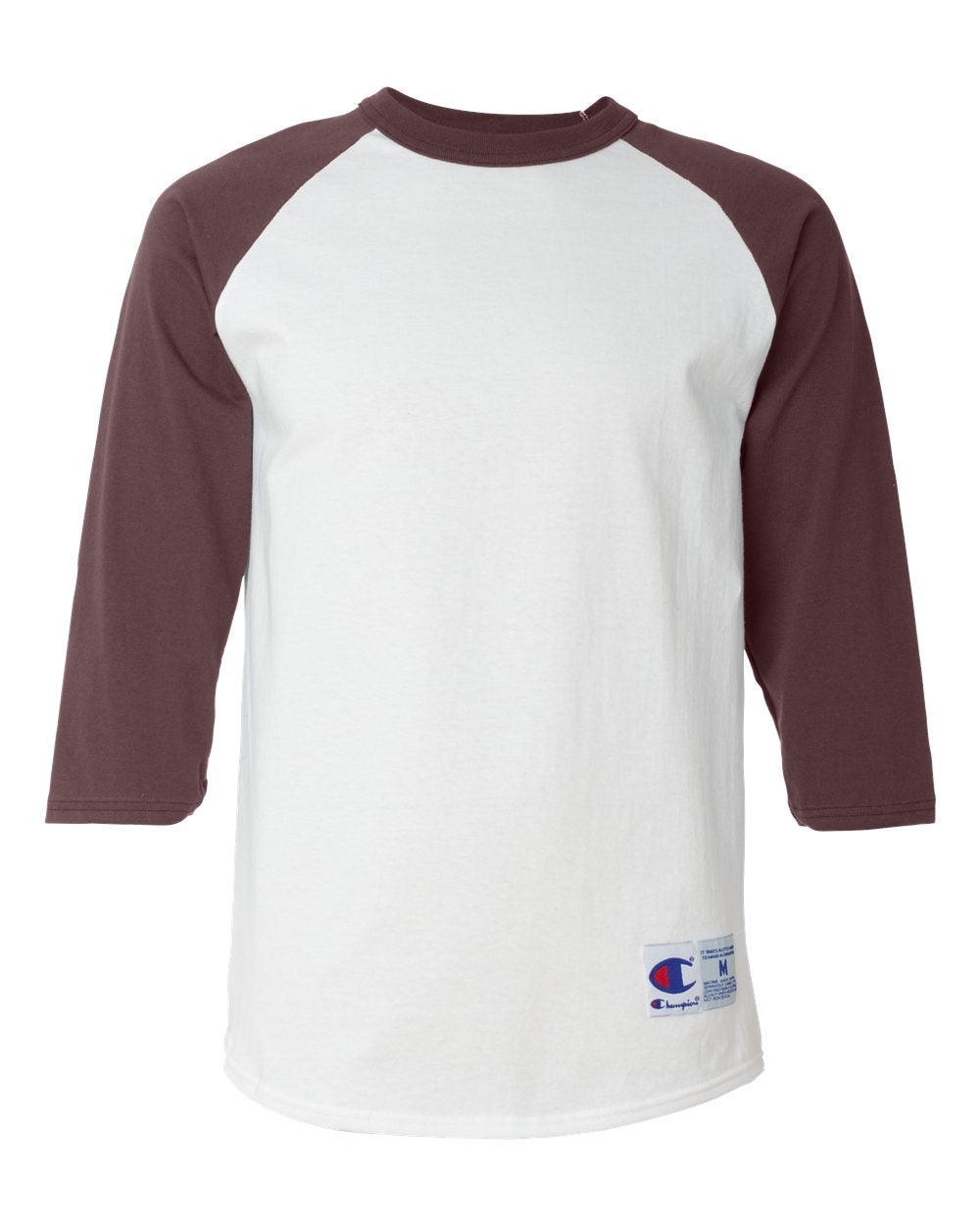 Champion® Three-Quarter Raglan Sleeve Baseball T-Shirt