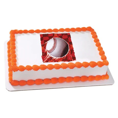 All Star Sports Variety Football, Soccer, Basketball, and Baseball Edible Image PhotoCake