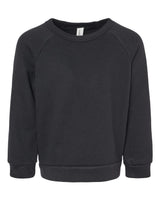 BELLA + CANVAS® Toddler Sponge Fleece Raglan Sweatshirt