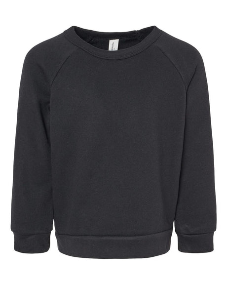 BELLA + CANVAS® Toddler Sponge Fleece Raglan Sweatshirt