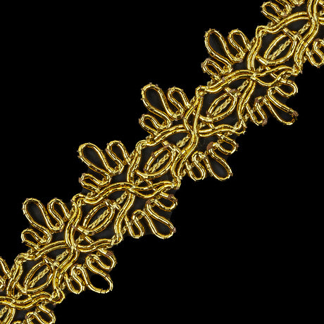 1" Gold Gimp Braid