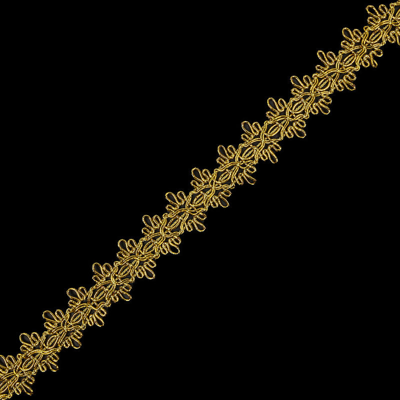 1" Gold Gimp Braid