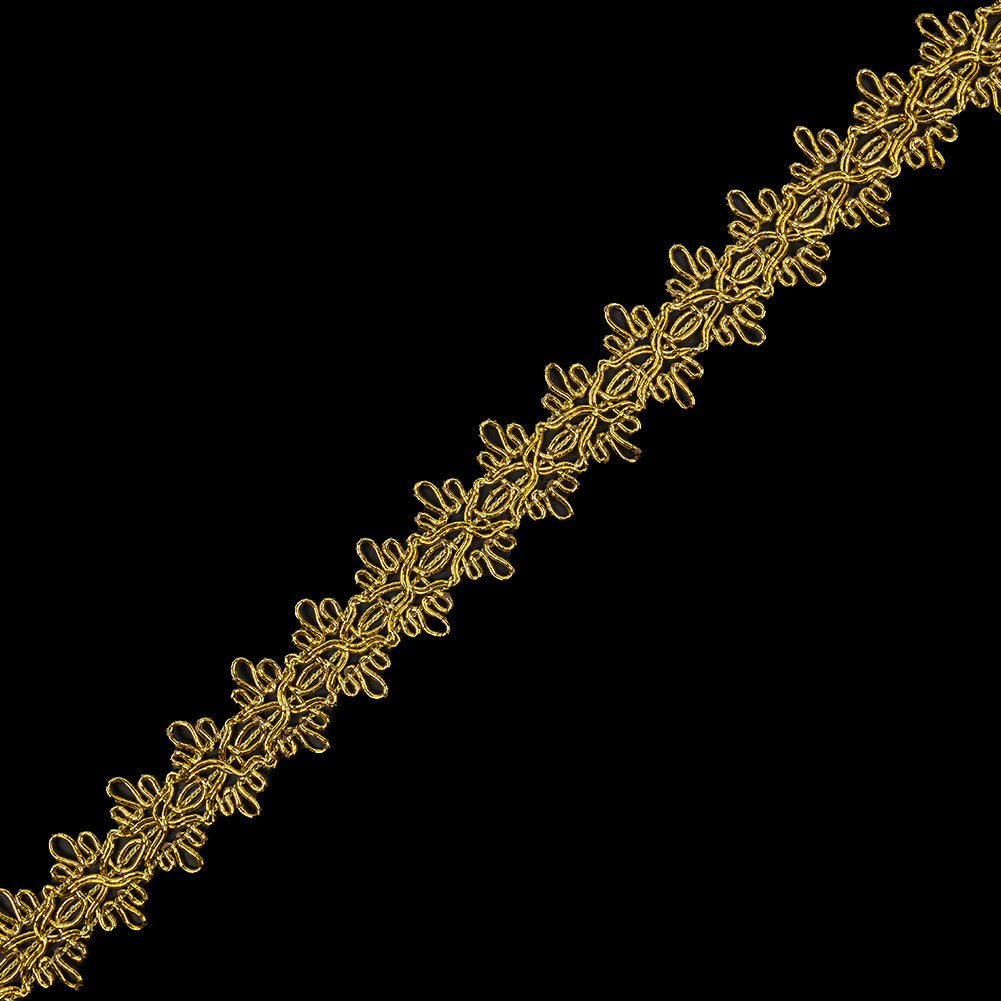 1" Gold Gimp Braid