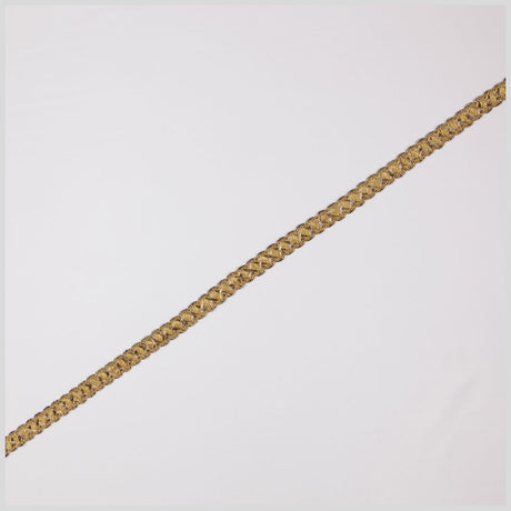 5/8" Antique Gold Metallic Braid