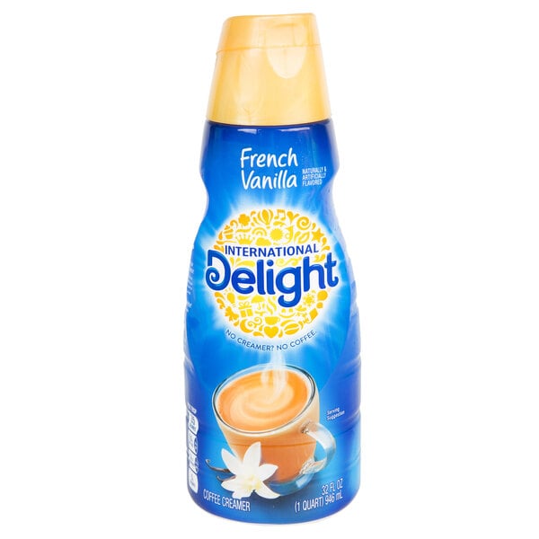 International Delight 32 fl. oz. French Vanilla Coffee Creamer - 12/Case