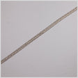 5/8" Antique Gold White Metallic Braid