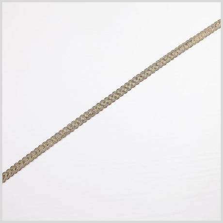 Antique Gold Sage Metallic Braid