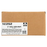 Mission 12" Garlic Herb Tortillas - 72/Case