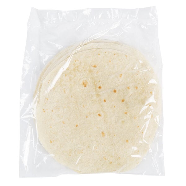 Mission 10" Pressed Flour Tortillas - 144/Case