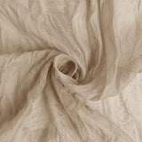 Gauze Cheesecloth Napkin Sample 20x20 Latte/Taupe