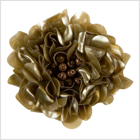 2" Matte Olive Fancy Applique