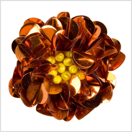 2" Orange Fancy Applique