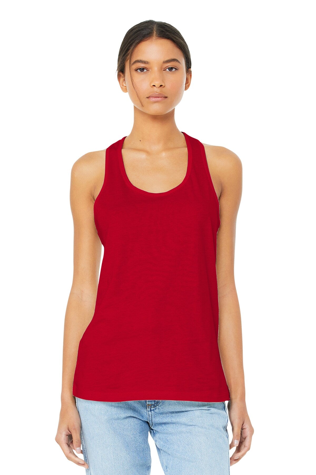 BELLA + CANVAS® Women's Jersey Racerback Tank - 6008
