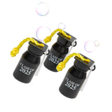 2 1/4" Graduation Class of 2025 Plastic Bubble Bottles 12 Pc.