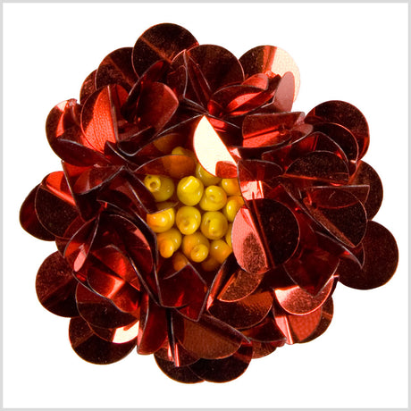 2" Red Fancy Applique